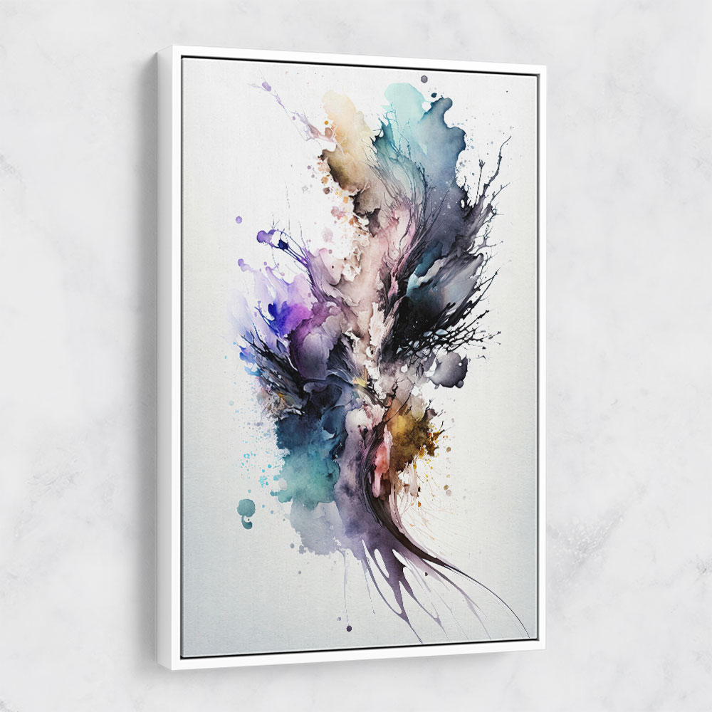 Ink Splash Abstract 44 Wall Art