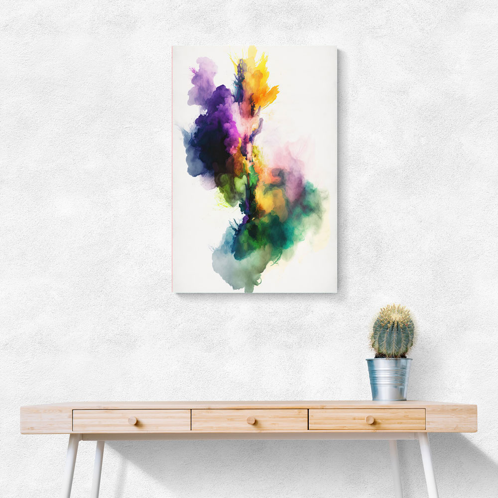 Ink Splash Abstract 45 Wall Art