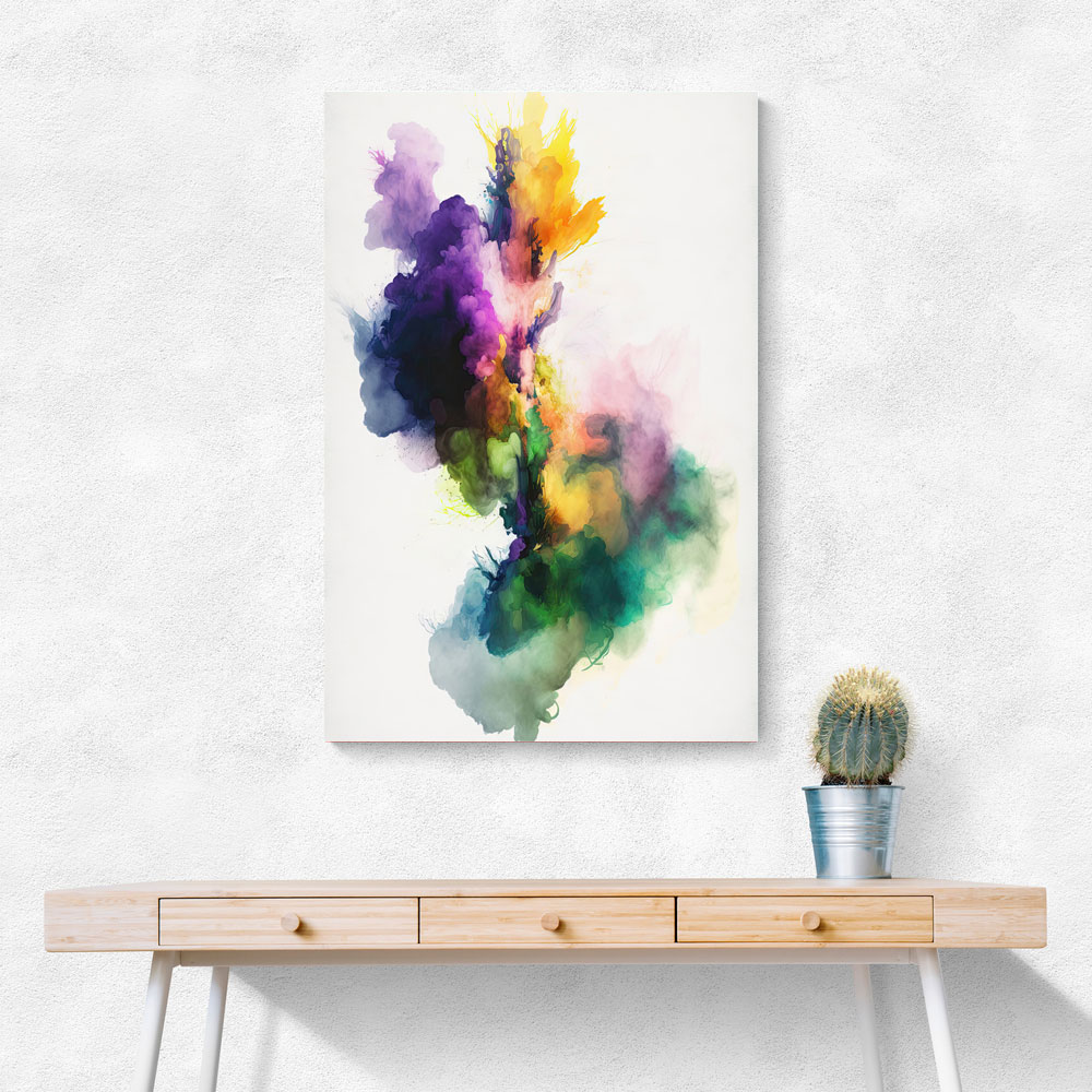 Ink Splash Abstract 45 Wall Art