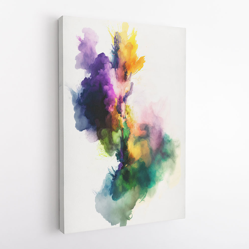 Ink Splash Abstract 45 Wall Art