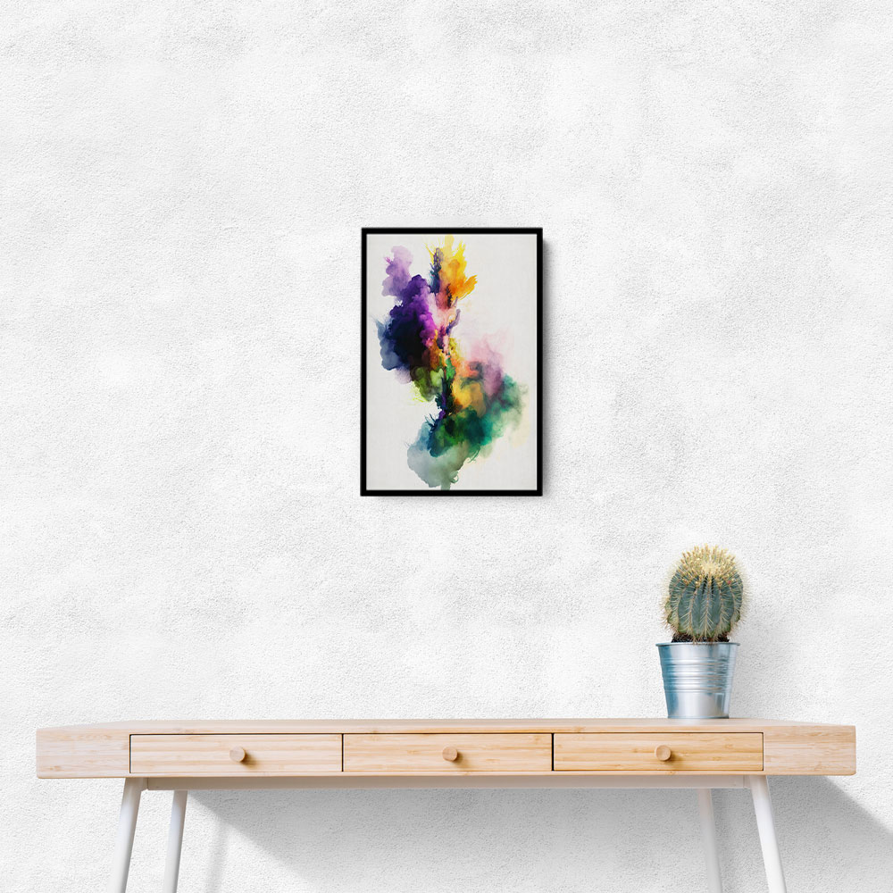 Ink Splash Abstract 45 Wall Art