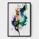 Ink Splash Abstract 46 Wall Art