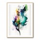 Ink Splash Abstract 46 Wall Art