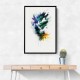 Ink Splash Abstract 47 Wall Art