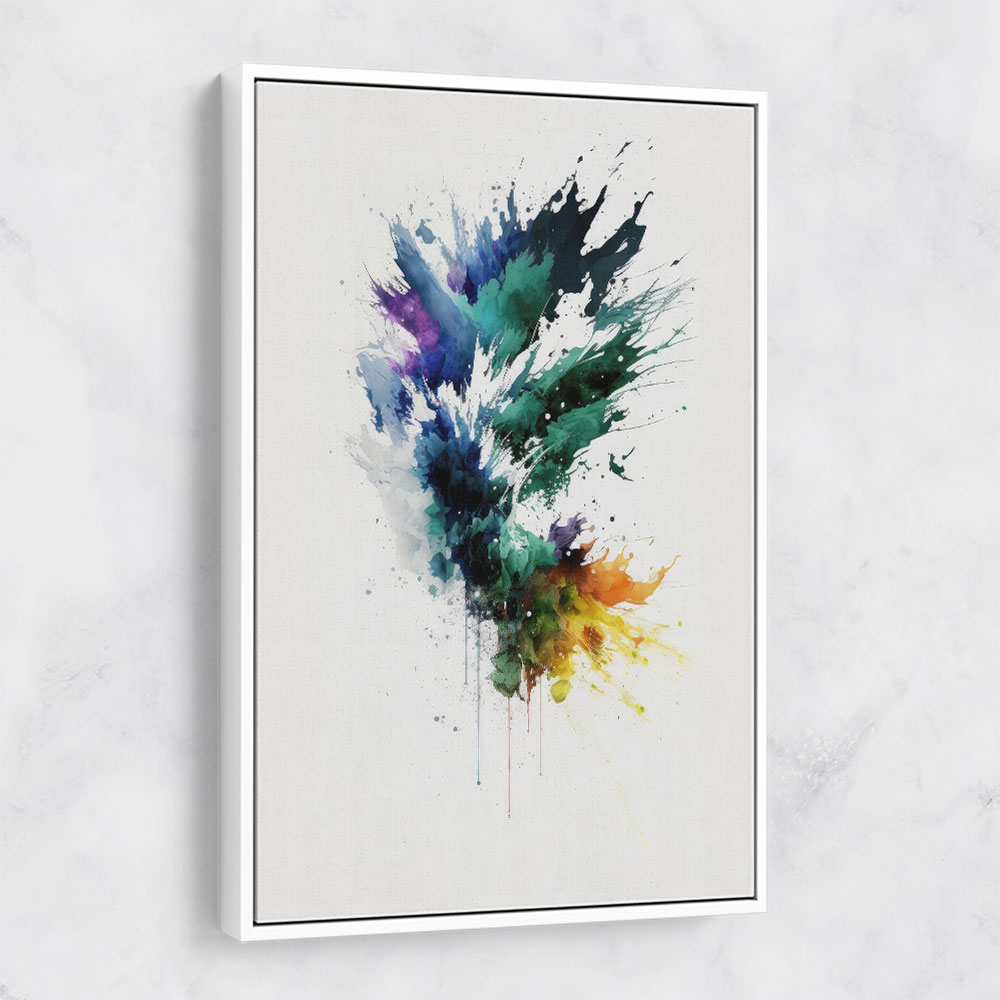 Ink Splash Abstract 47 Wall Art