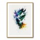 Ink Splash Abstract 47 Wall Art