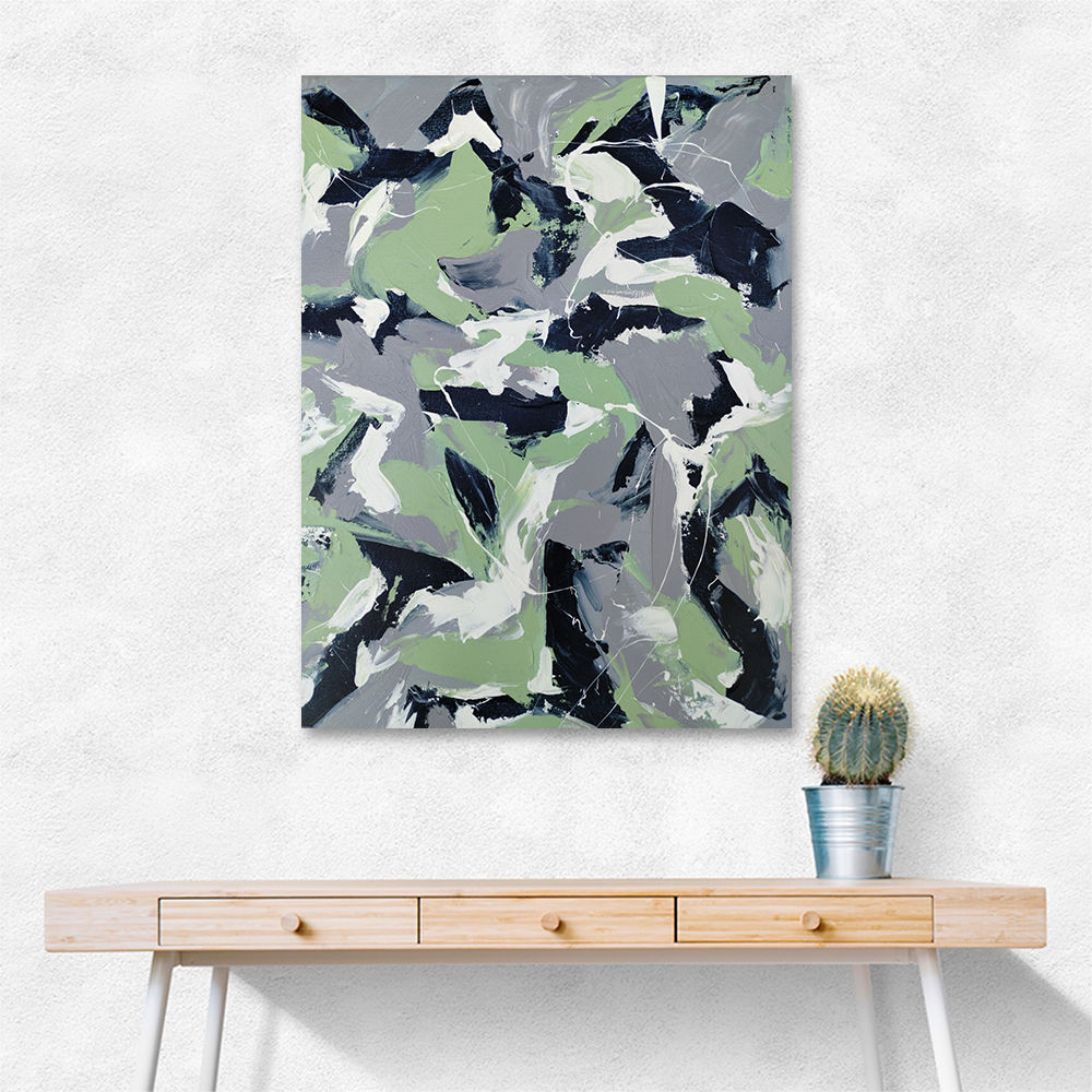 Untitled Green Gray