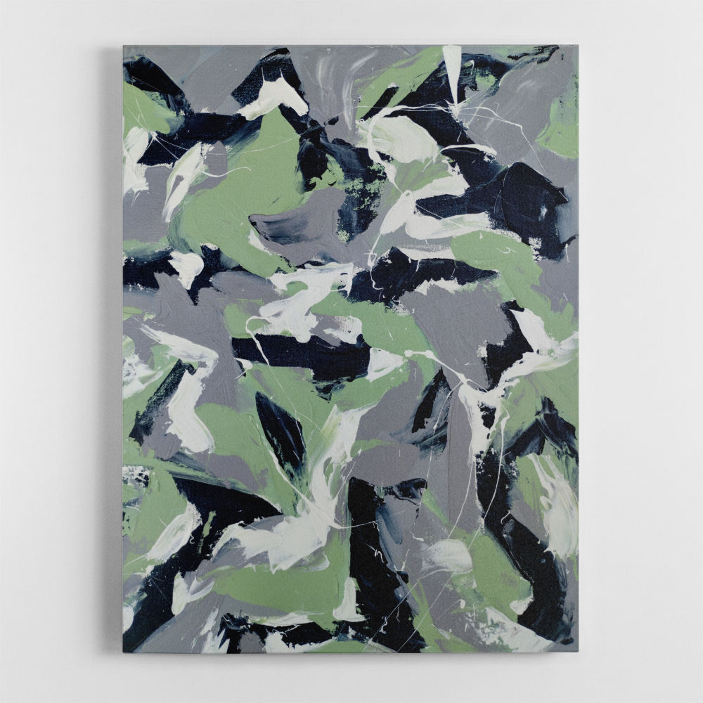 Untitled Green Gray