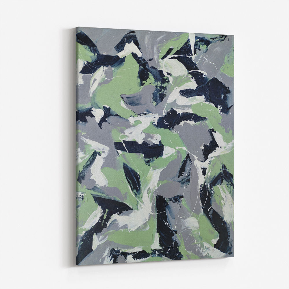 Untitled Green Gray