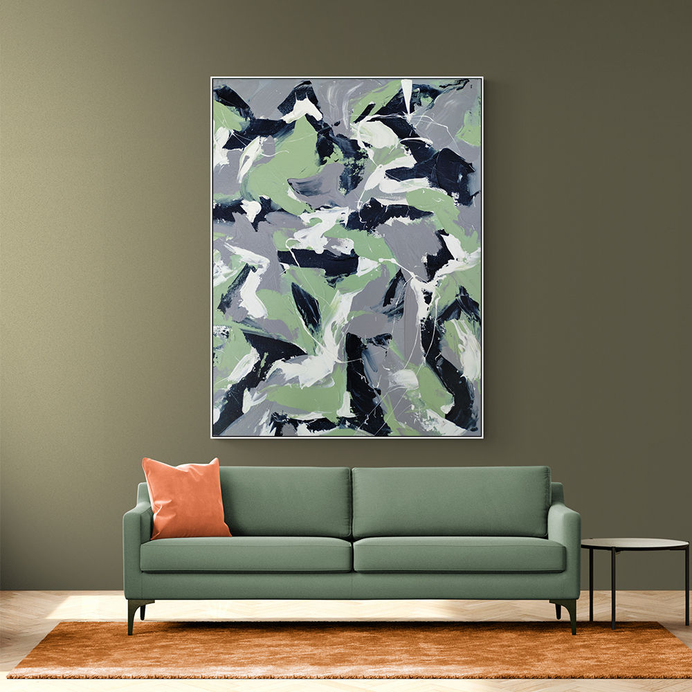 Untitled Green Gray