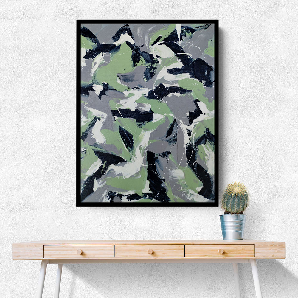 Untitled Green Gray