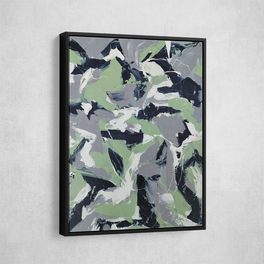 Untitled Green Gray