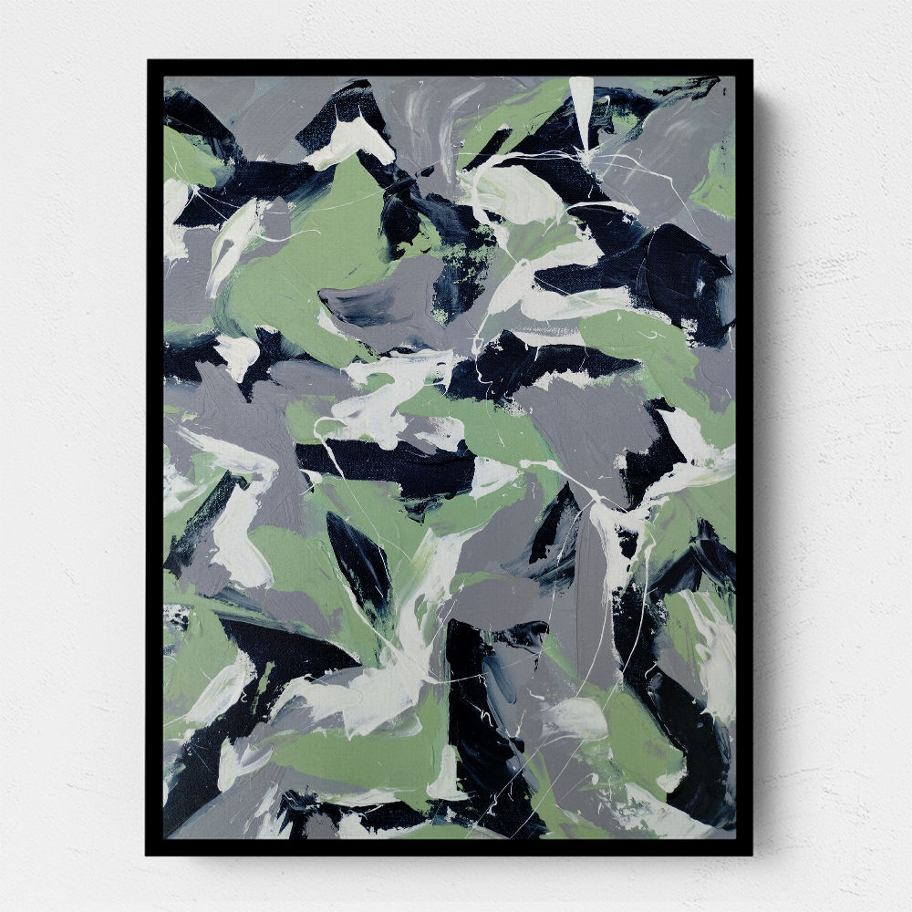 Untitled Green Gray