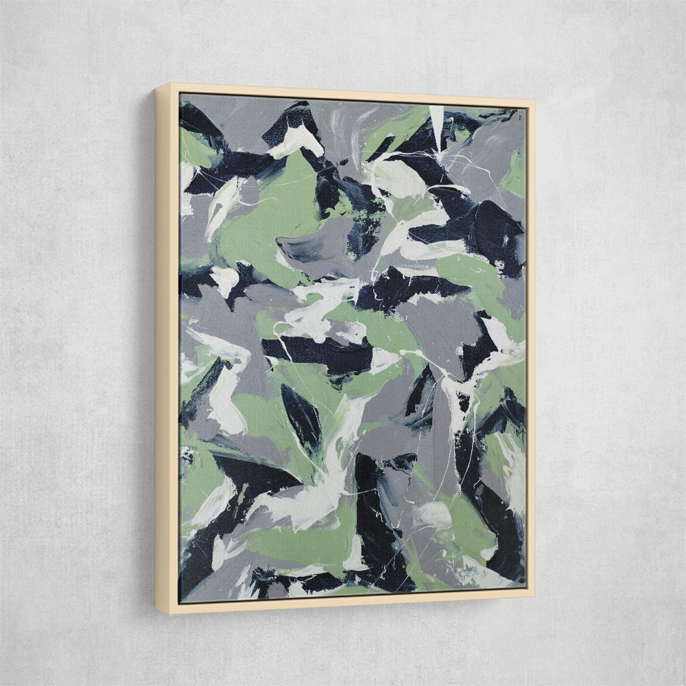 Untitled Green Gray