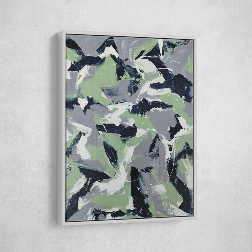 Untitled Green Gray