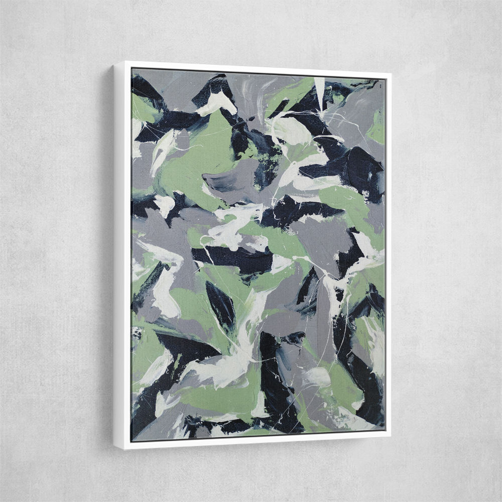 Untitled Green Gray