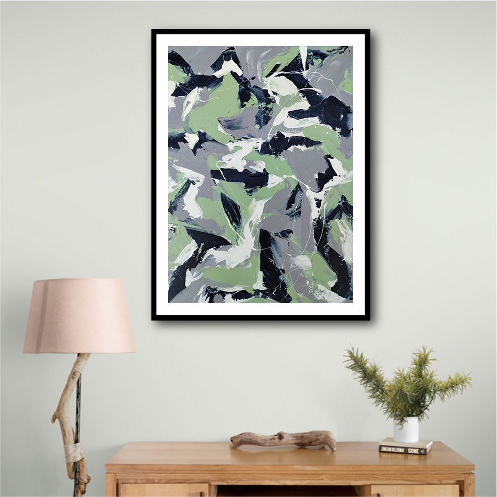 Untitled Green Gray