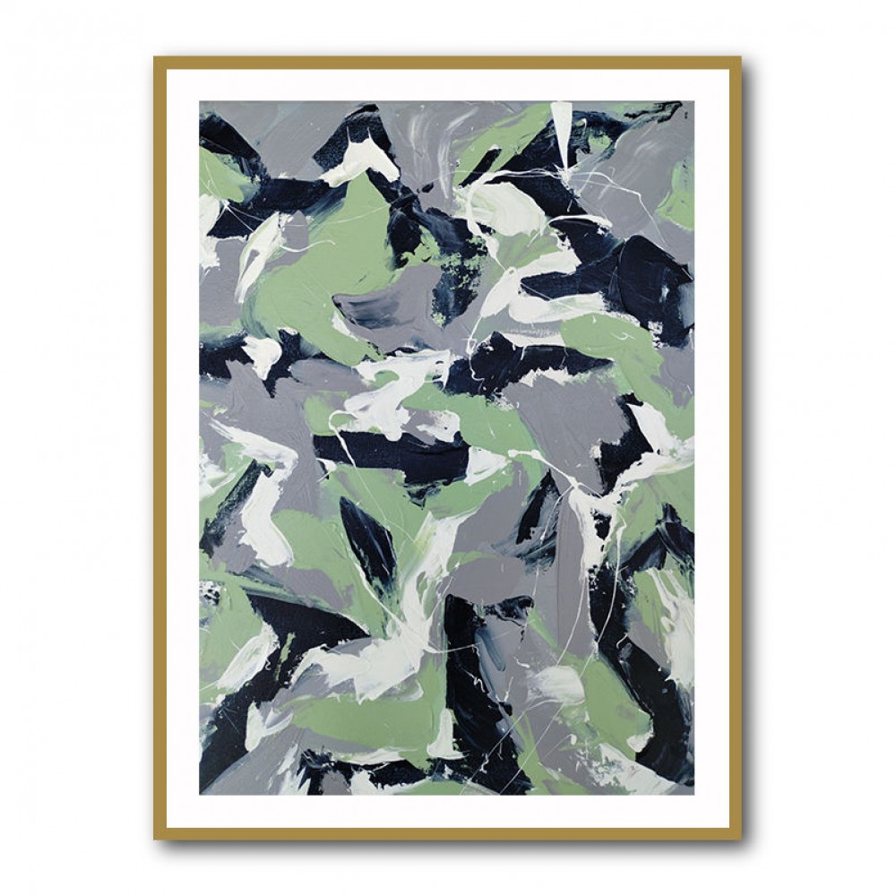 Untitled Green Gray