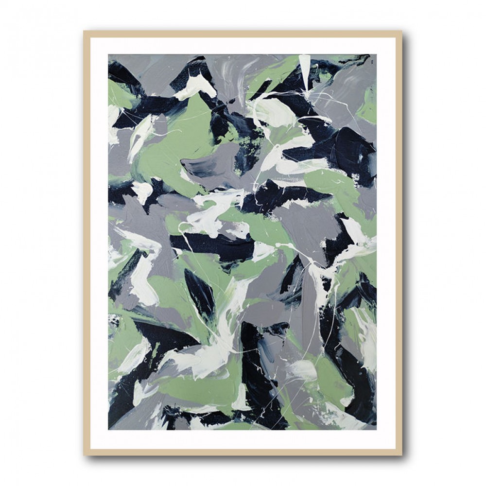 Untitled Green Gray