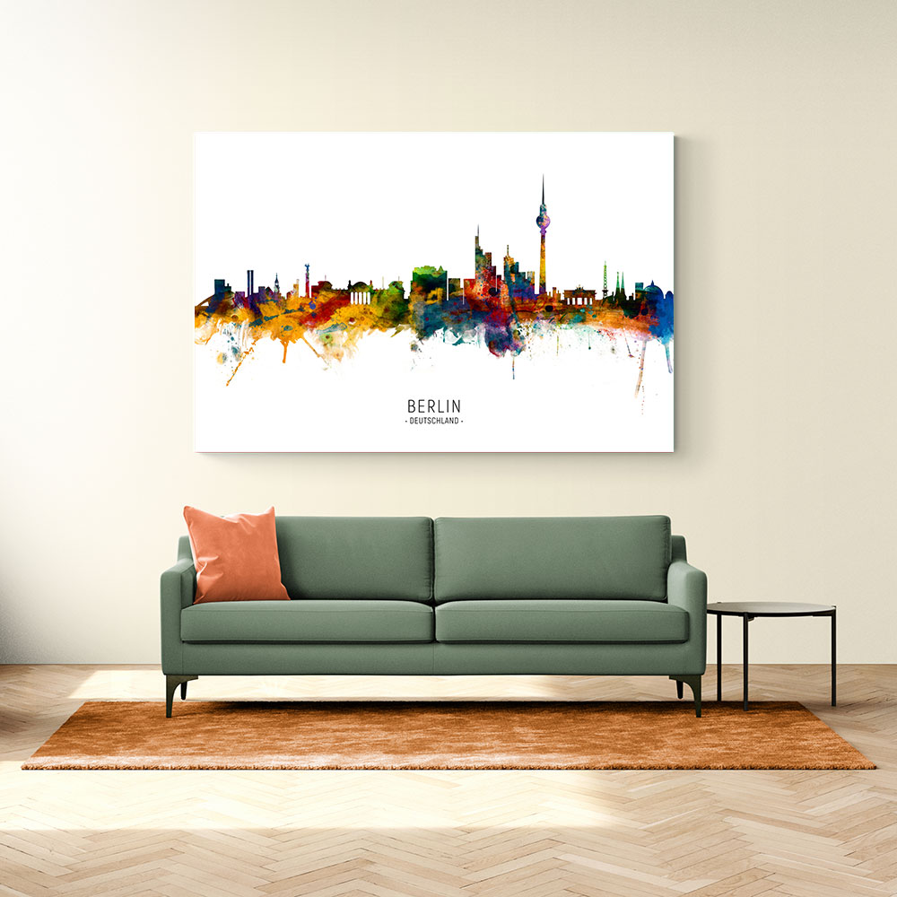 Berlin Germany Skyline