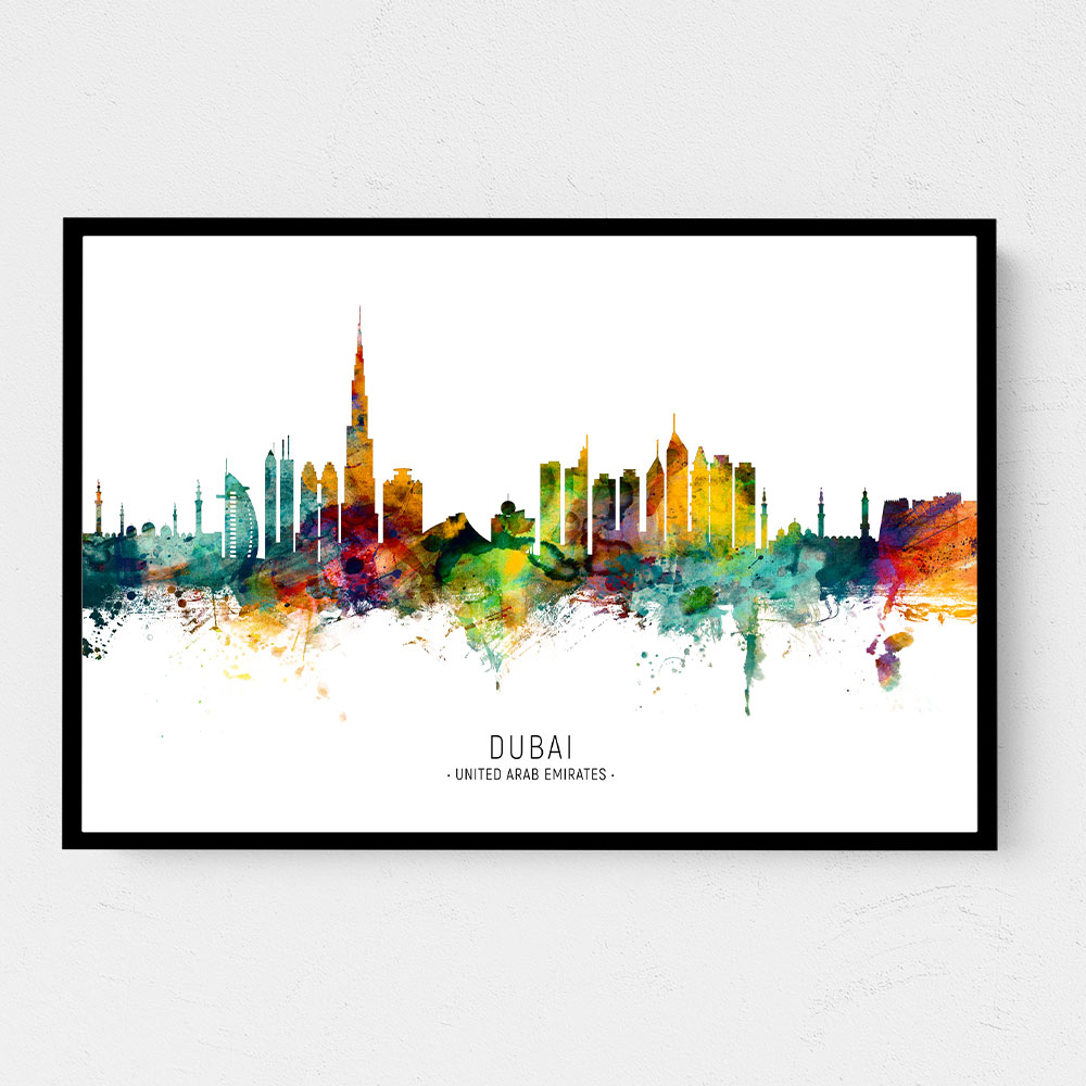 Dubai UAE Skyline