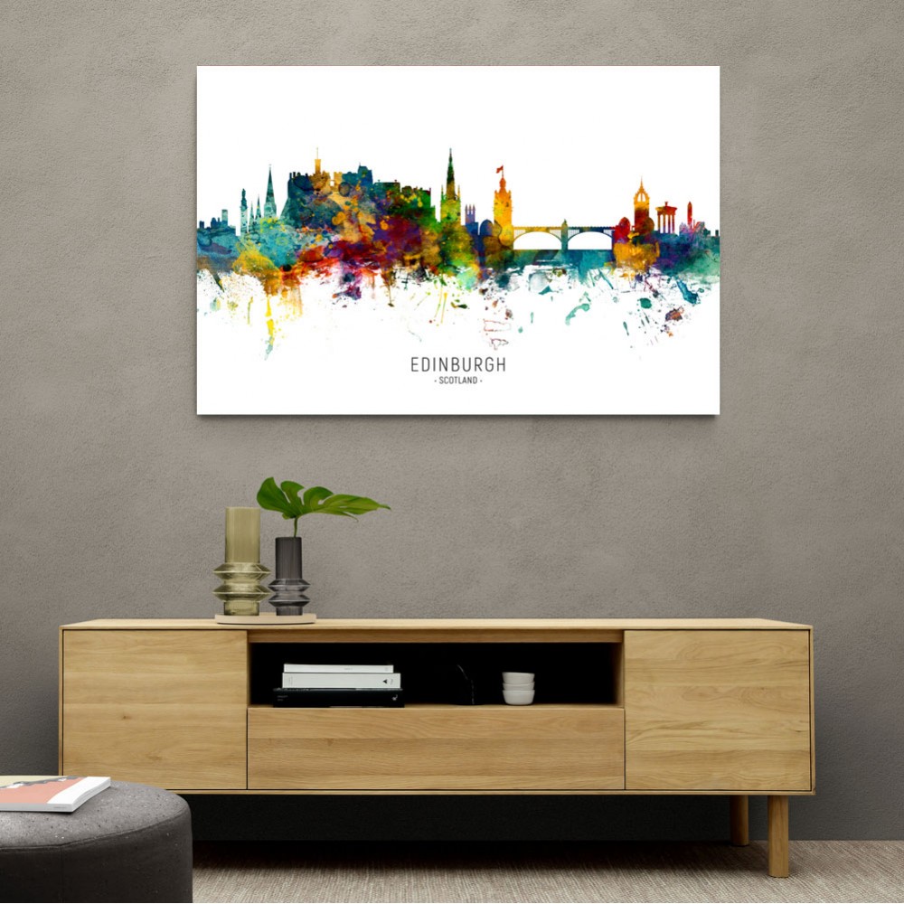 Edinburgh Scotland Skyline