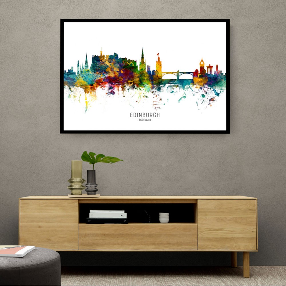 Edinburgh Scotland Skyline