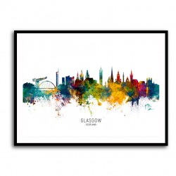 Glasgow Scotland Skyline