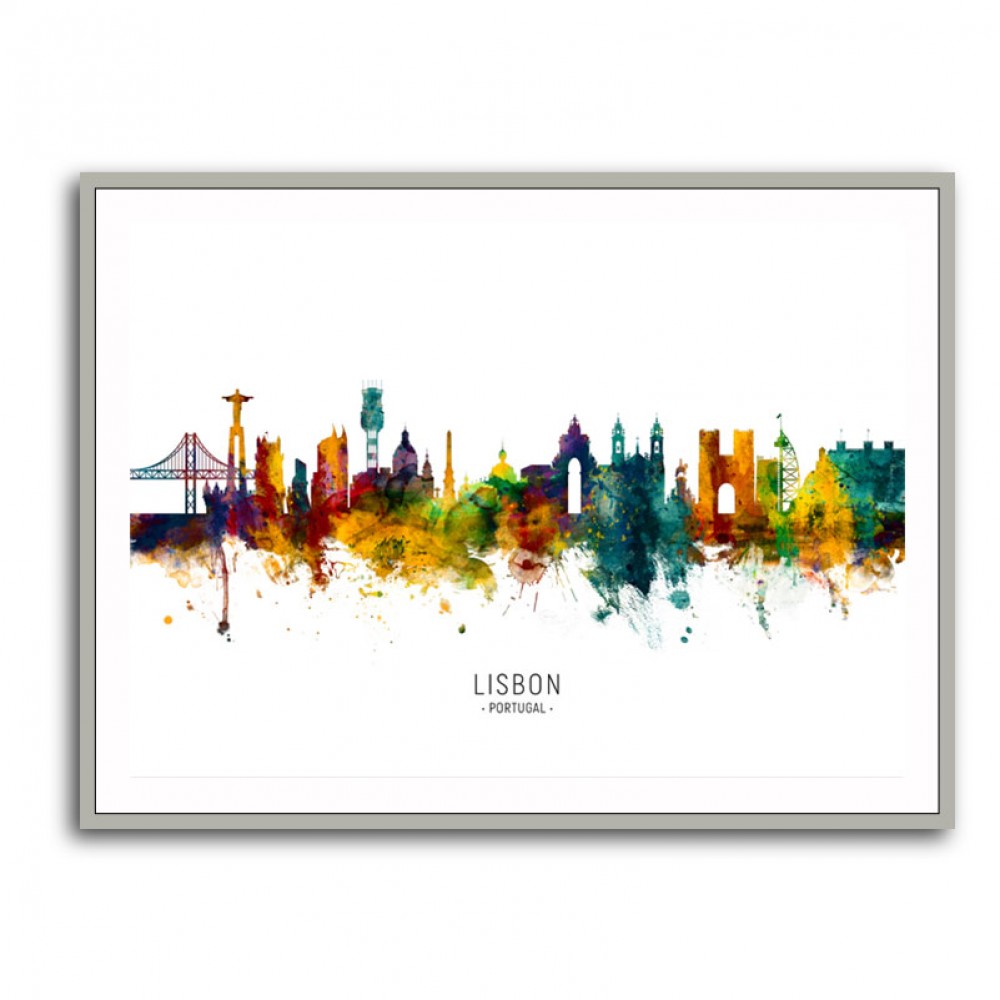 Lisbon Portugal Skyline Lisbon Portugal Skyline