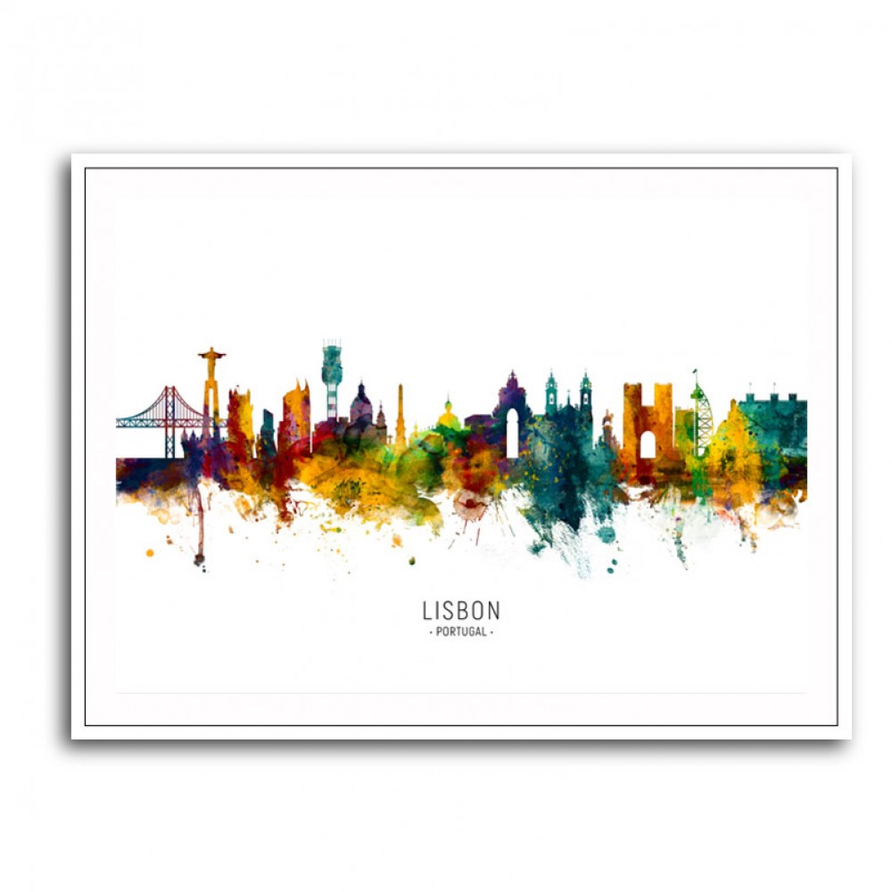 Lisbon Portugal Skyline Lisbon Portugal Skyline