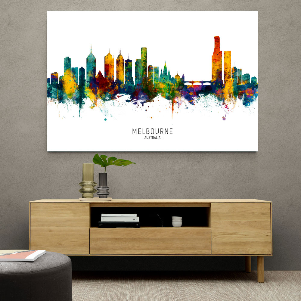 Melbourne Australia Skyline Melbourne Australia Skyline