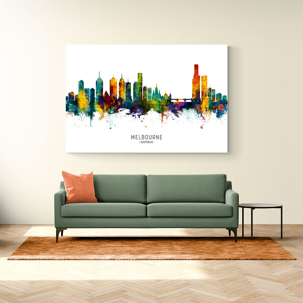 Melbourne Australia Skyline Melbourne Australia Skyline