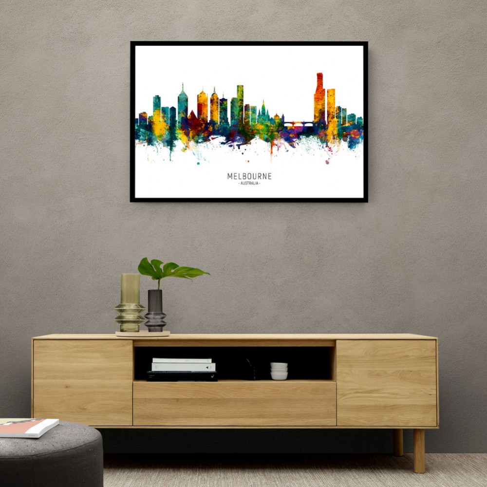 Melbourne Australia Skyline