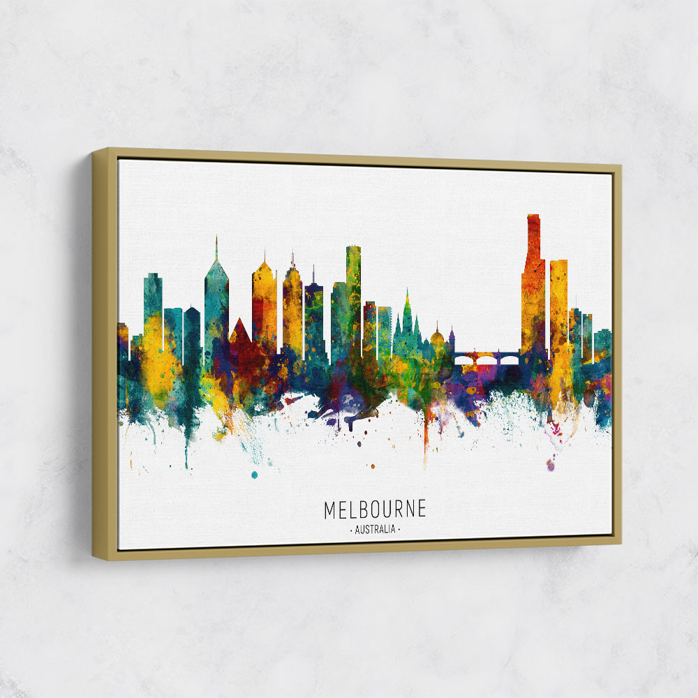 Melbourne Australia Skyline