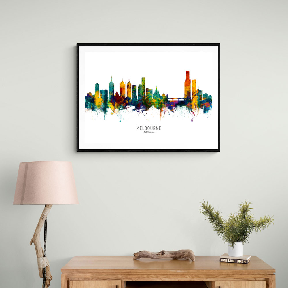 Melbourne Australia Skyline