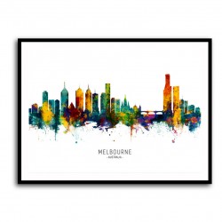 Melbourne Australia Skyline