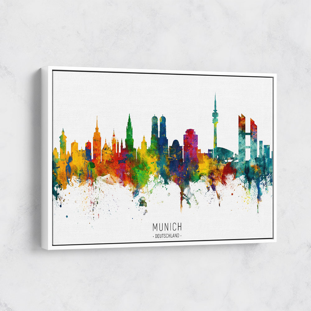 Munich Germany Skyline