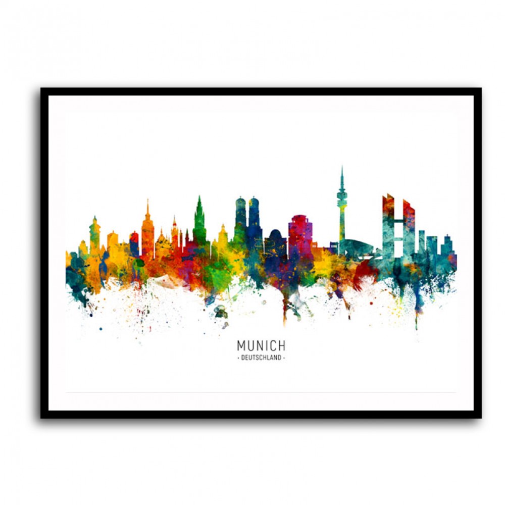 Munich Germany Skyline