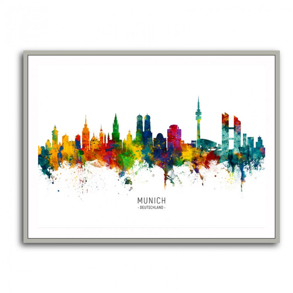 Munich Germany Skyline