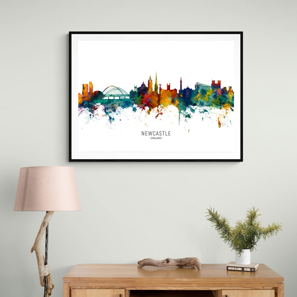 Newcastle England Skyline