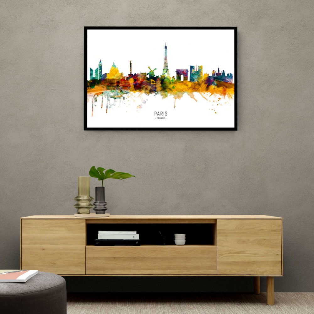 Paris France Skyline