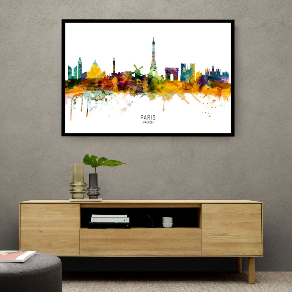 Paris France Skyline