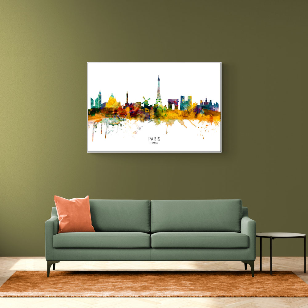 Paris France Skyline