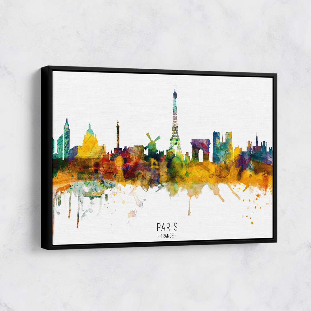 Paris France Skyline