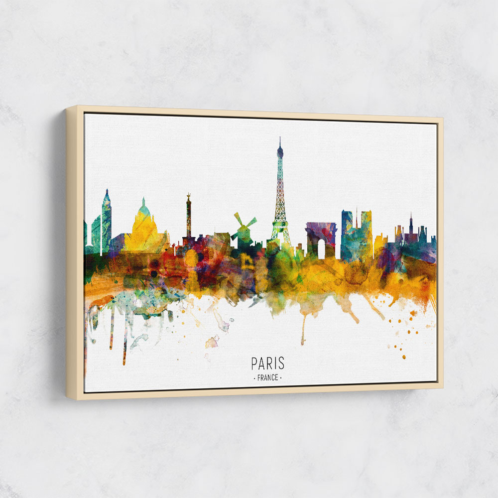 Paris France Skyline