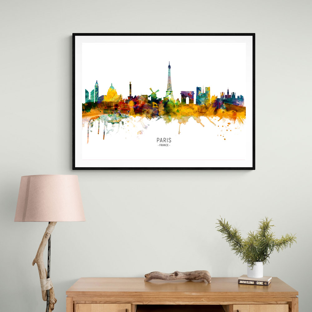 Paris France Skyline