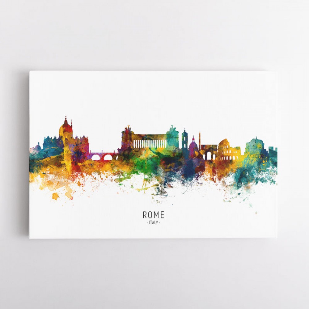 Rome Italy Skyline