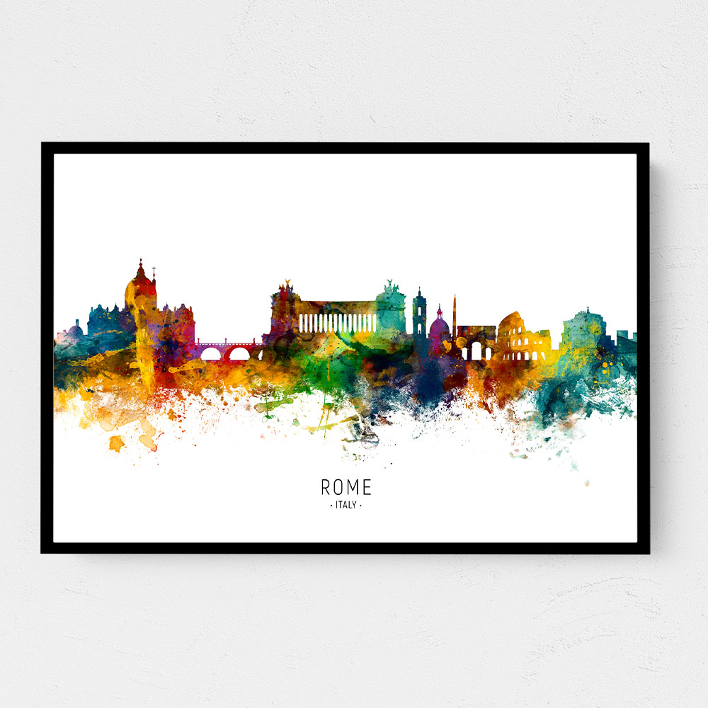 Rome Italy Skyline