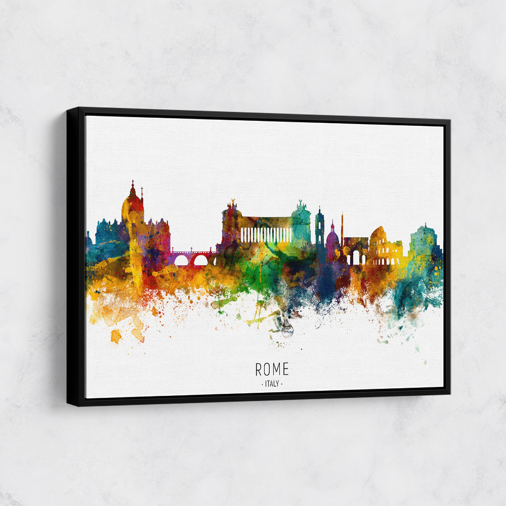 Rome Italy Skyline