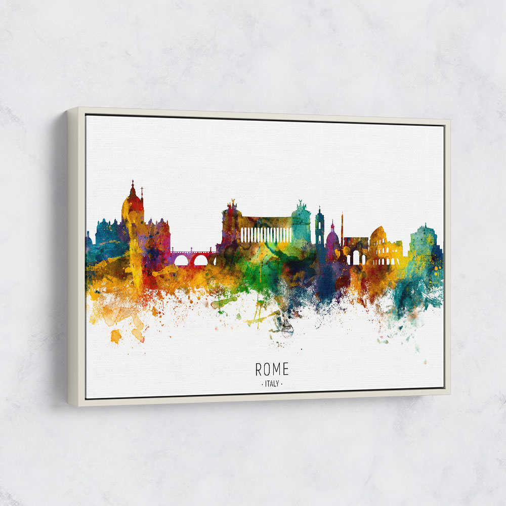 Rome Italy Skyline